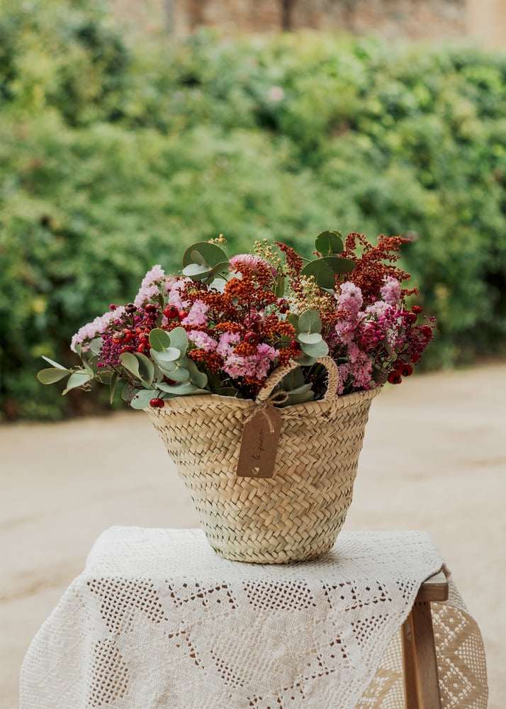 Image of Centro seco en cesta 