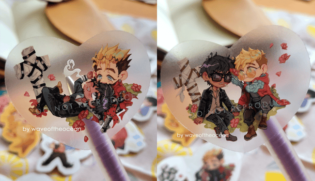 Vashwood Heart Potion Bottle Charms