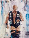 Stone cold palette knife painting