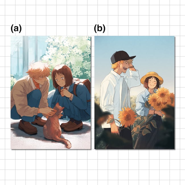 Skip and Loafer A5 Prints