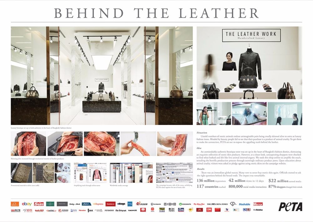 Louis Vuitton  x PETA's Rare Dead Corporate Lizard Bag 