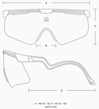 Image 5 of ALBA OPTICS Delta sage Frame VZUM™ leaf Lens