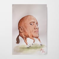 The Rock Horse (original painting) 