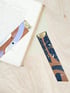 Brass Capped Leather Bookmark-Softies Image 2