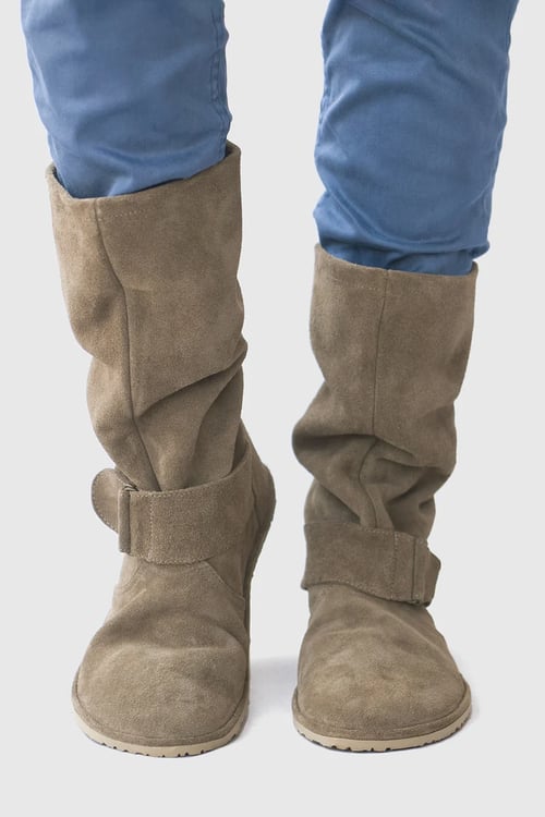 Image of Slouchy boots in Café au lait - 39 EU - Ready to Ship