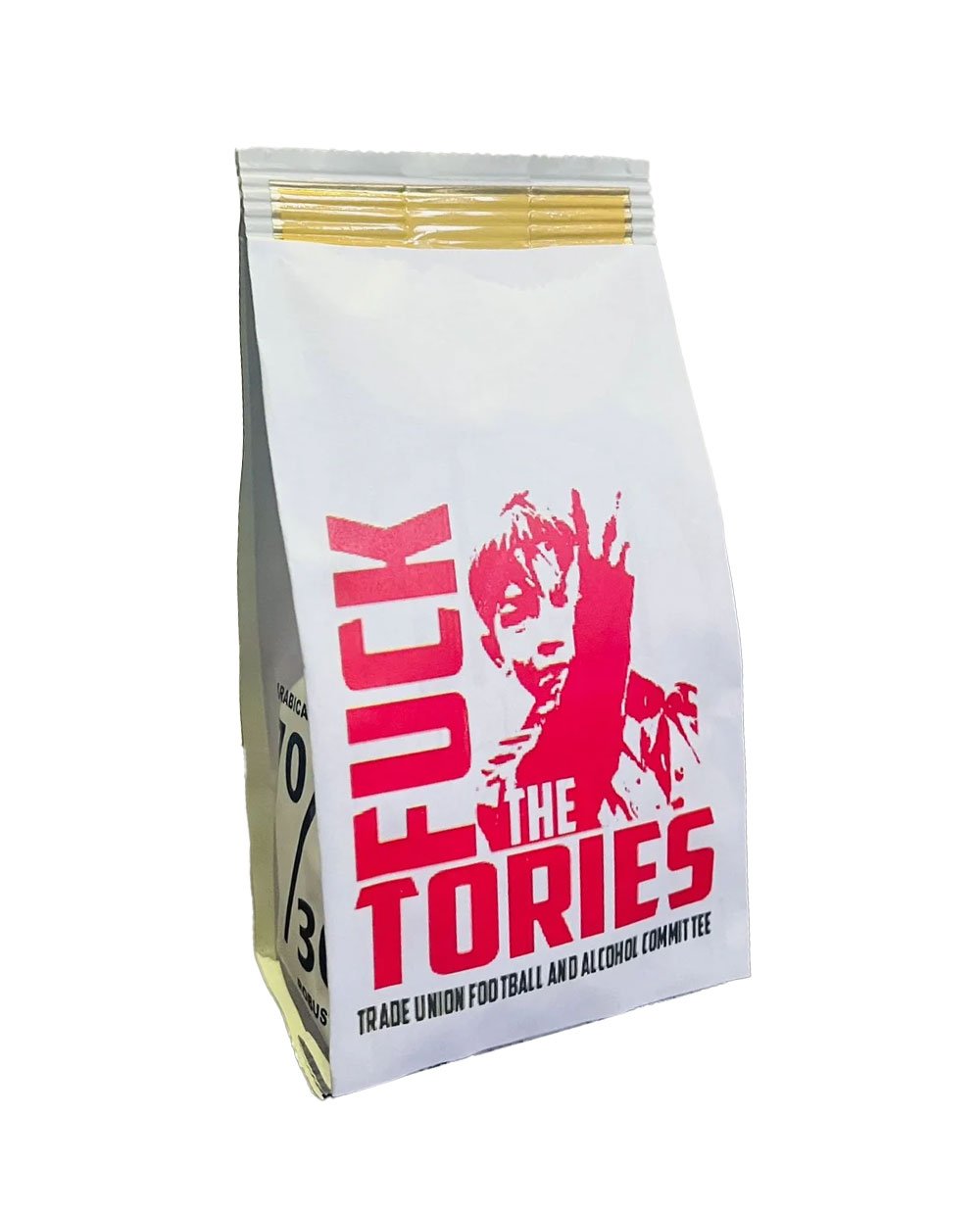 FUCK THE TORIES GROUND COFFEE 100GMS