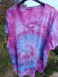 Image 1 of Ladies ice dyed top size 30-32