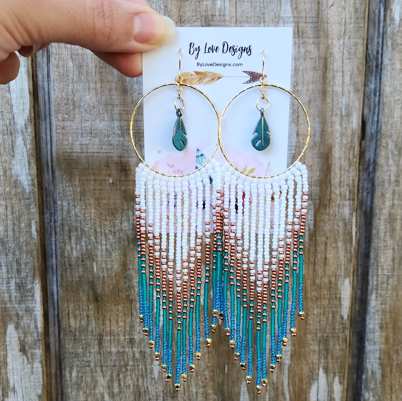 Floral Coast buying Fringe Earrings