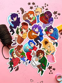 Image 1 of Stardew Valley - Bachelors and Bachelorettes vinyl stickers 