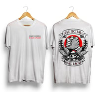 Image 3 of Love Football Hate Racism Shirt weiß 