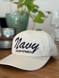 White Navy Lid