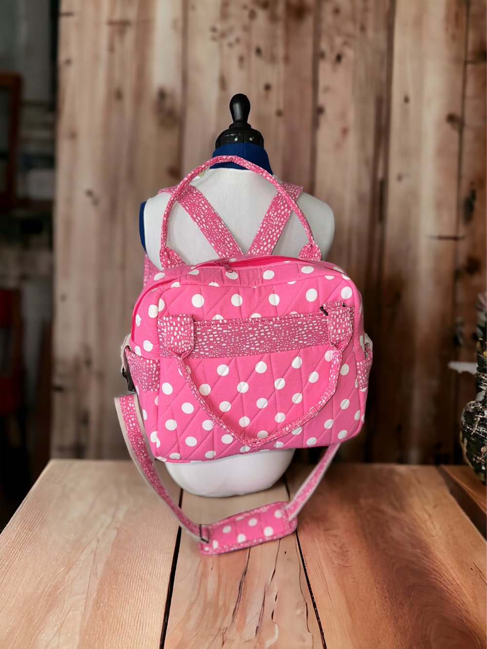 Quilted Diaper Bag