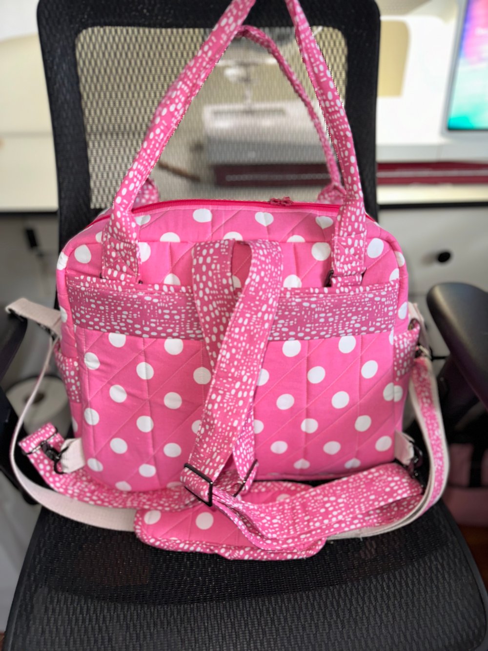 Quilted Diaper Bag