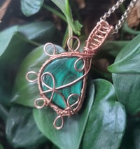 Image 3 of Malachite Pendant