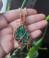 Image 2 of Malachite Pendant