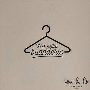Image of Sticker "Ma petite buanderie"