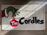 Custom Grinch Name Rug 