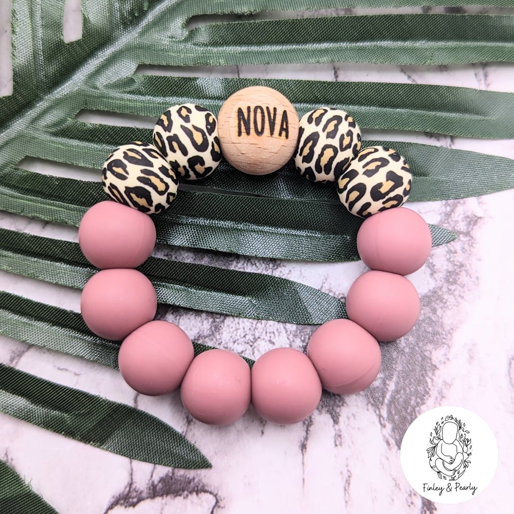TEETHING RING: Engraved Round
