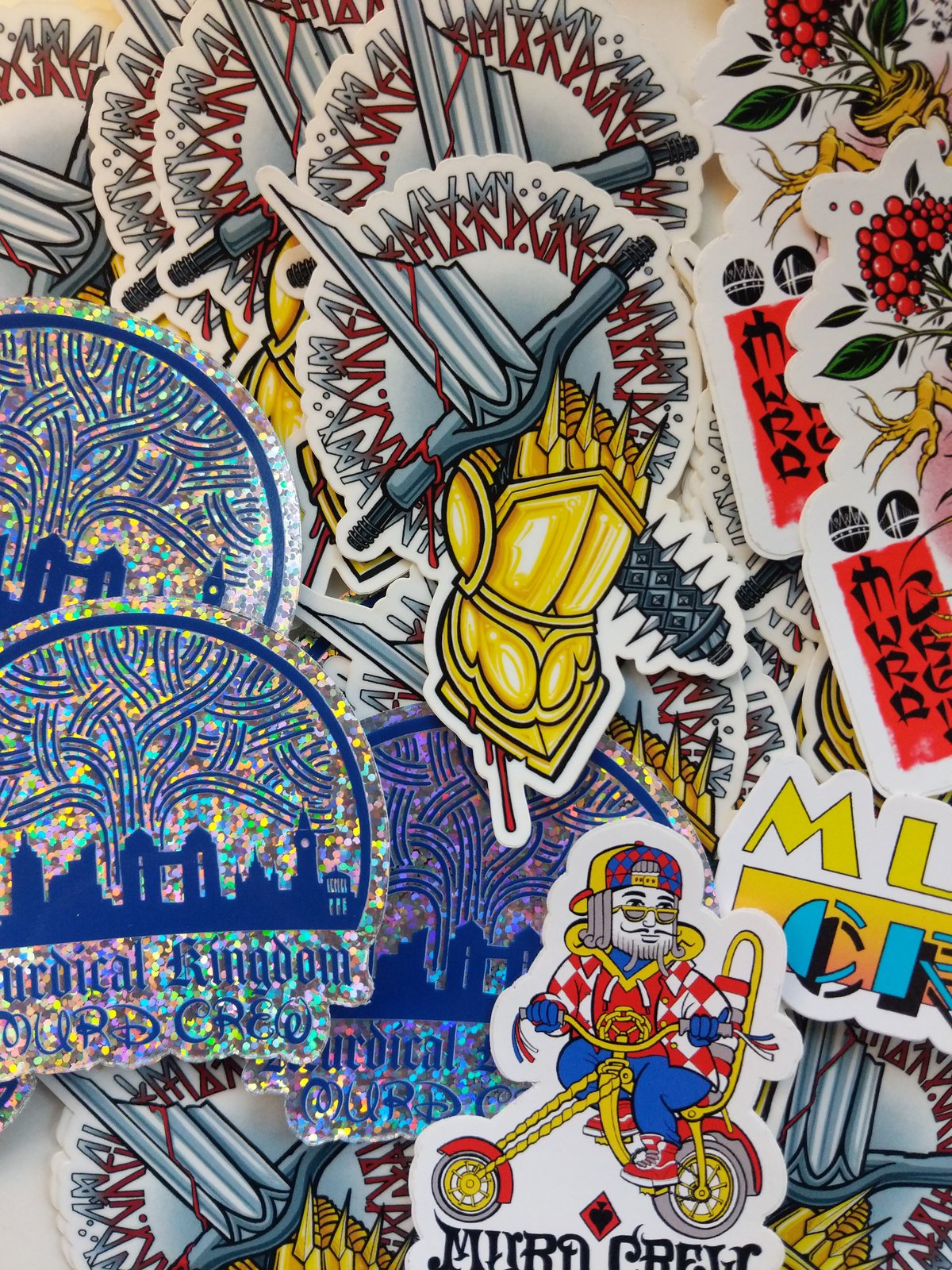 Image of Assorted sticker 3 pack 