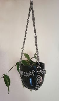 Image 1 of Hellbent Chainmaille plant hanger 