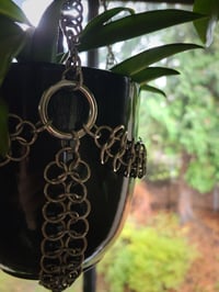 Image 3 of Hellbent Chainmaille plant hanger 
