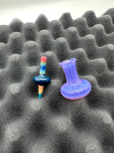 Image of Sherbet Glass Perfume Dabber Set