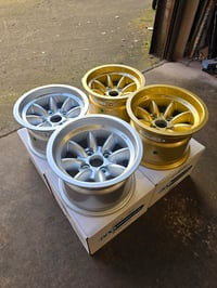 Image 1 of 13" 8" + 9" MINILITE ALLOY WHEELS 4X108 GROUP 4 FITMENT