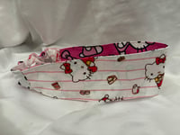 Image 1 of Snack Cat Reversible Headband