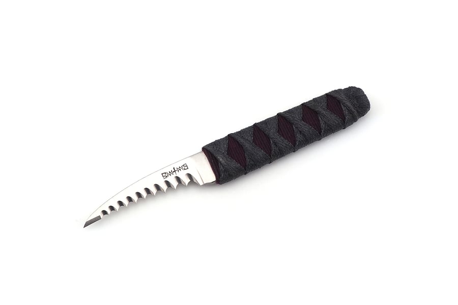 Image of Evio Serrated (Maroon/Grey Cord)