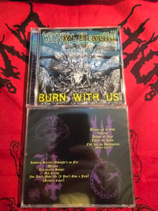 Image of Wulfskol/Hexella - “Burn With Us” split cd