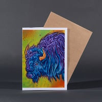 Greeting Card – Bison