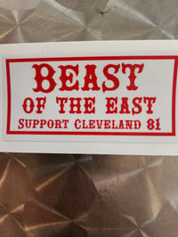 Beast of East Sticker