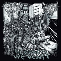 Image 1 of Social Chaos / Bestial Vomit "In Chaos We Vomit" CD