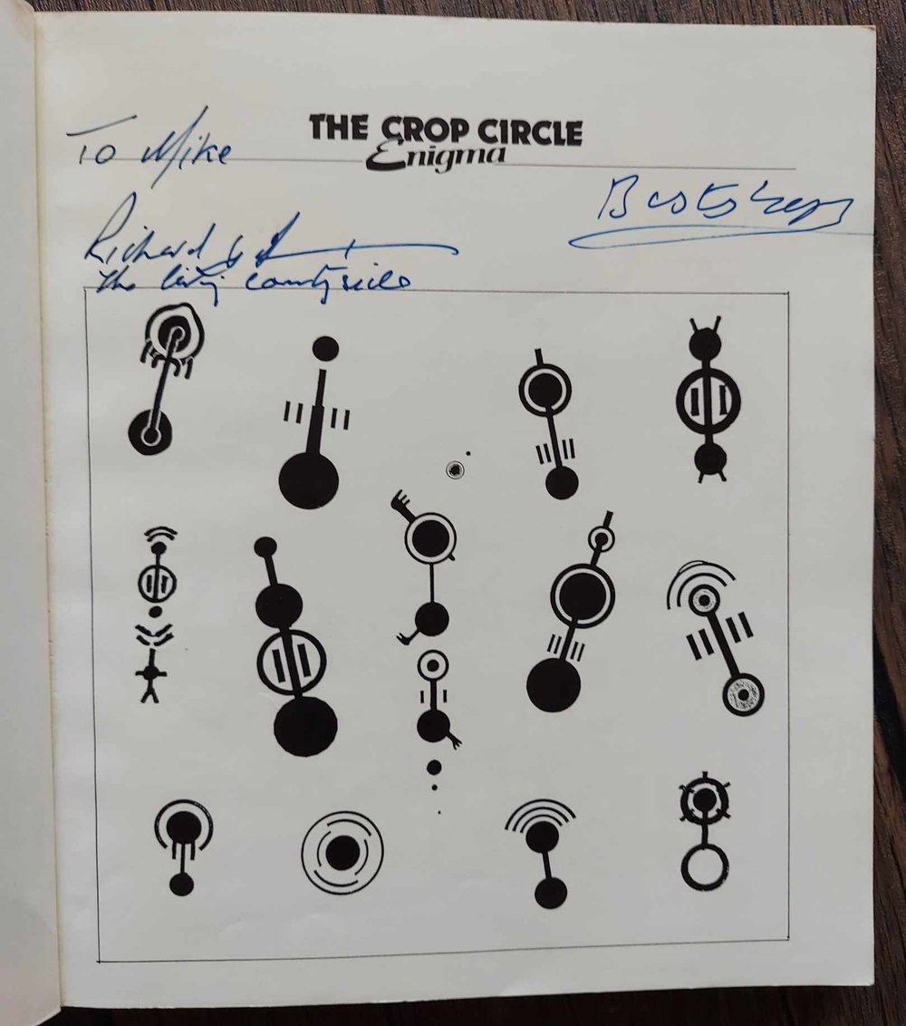 The Crop Circle Enigma, by Ralph Noyes & Busty Taylor - SIGNED x2