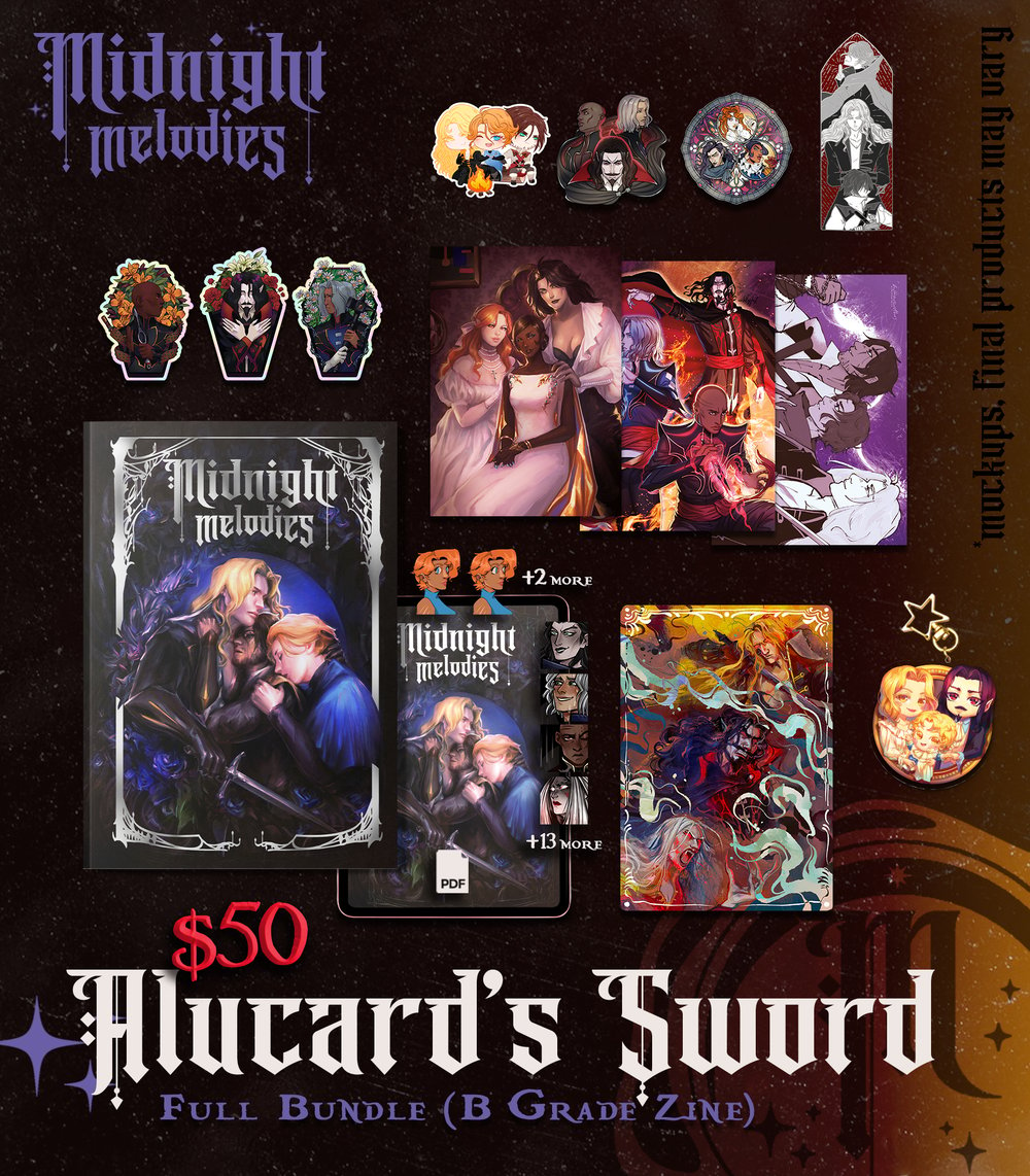 Image of Alucard's Sword ~ Paper Bundle