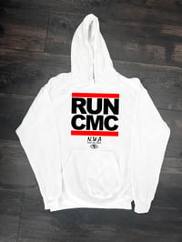 RUN CMC + NWA White Hoodie