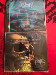 Image of EMASCULATOR- Depraved Disfigurement CD