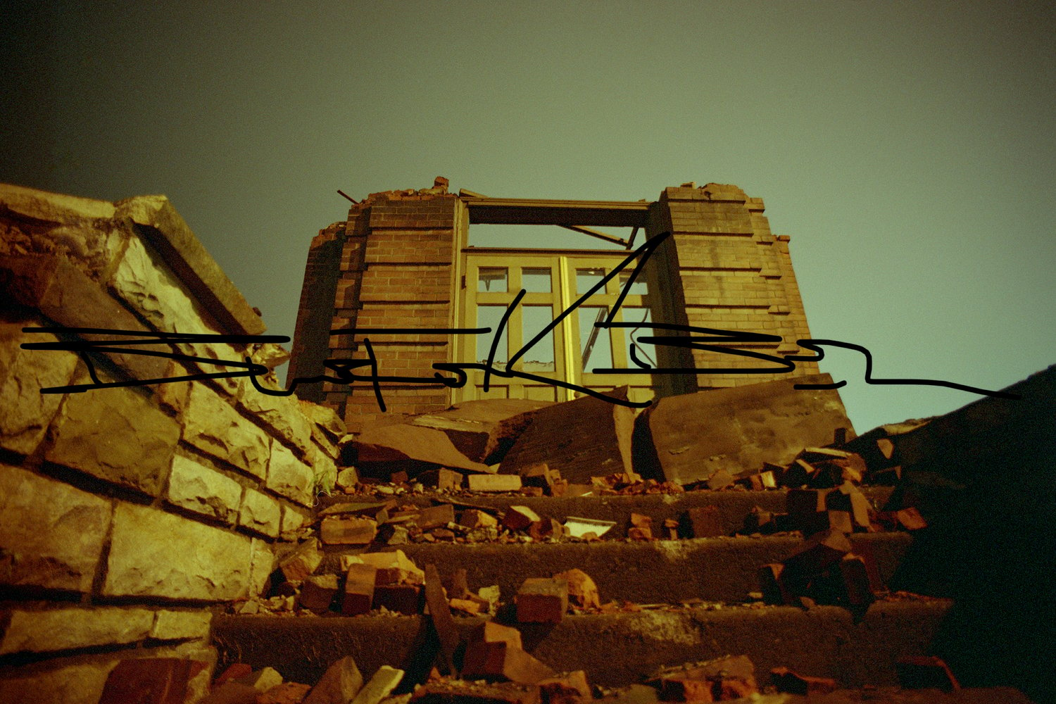 Image of Photo 014: Demolished Administration Building.