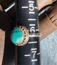 Image 3 of Gorgeous turquoise and sterling silver ring