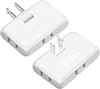  Rotatable Socket Converter 3 in 1 US Extension Plug Multi-Plug Mini Slim Wireless Outlet Adapter 