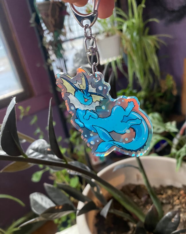 Eeveelution Keychains
