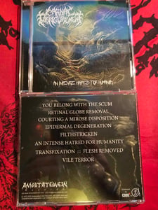 Image of Carnal Disfigurement - An Intense Hatred For Humanity - CD