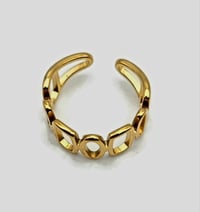 Image 3 of Gold Geometric Cut Out Ring