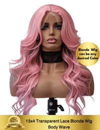 Image 1 of  13x4 Blonde (613) Transparent Lace Wigs