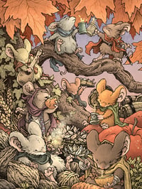 Mouse Guard: Fall Harvest 9x12 Print