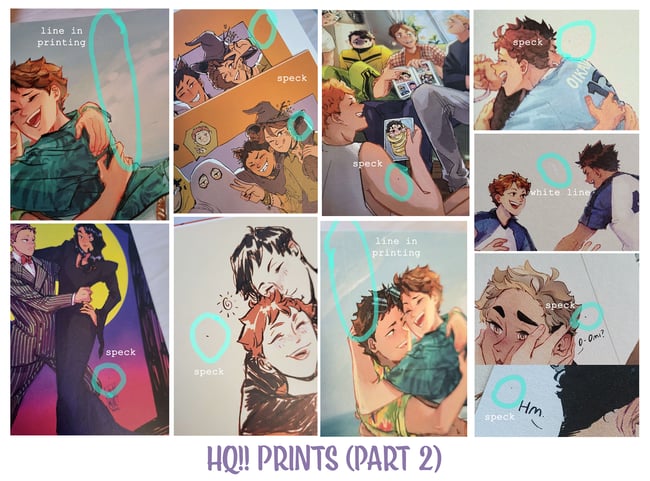 DISCOUNTED B-Grade Prints (HQ!!, CSM, 3gun, FE3H)