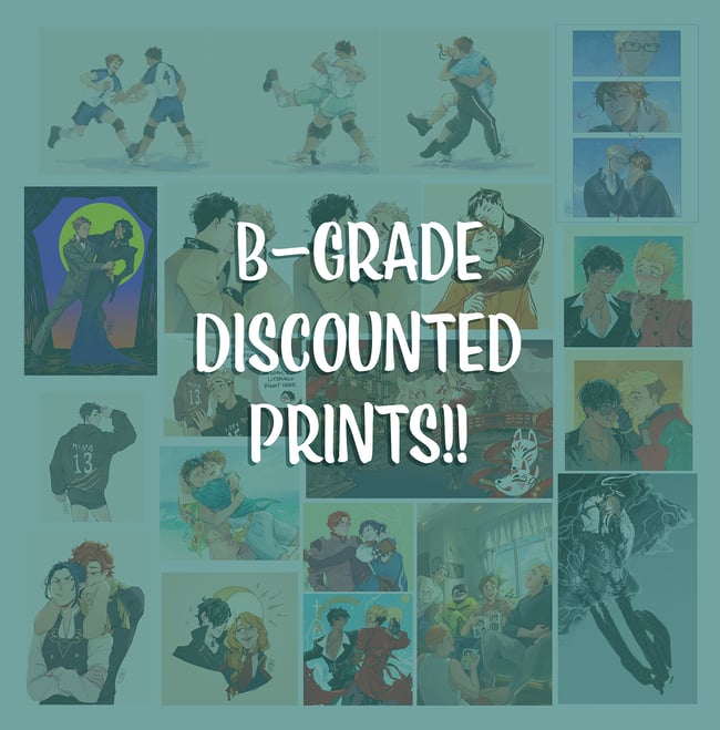 DISCOUNTED B-Grade Prints (HQ!!, CSM, 3gun, FE3H)