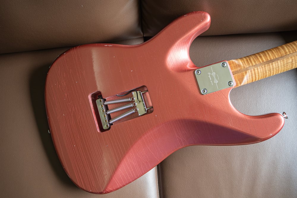 60s' ST Relic Aged Burgundy Mist Metallic