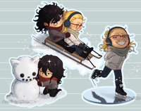 Snow Day Stickers