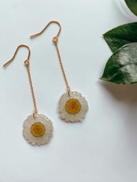 Image 2 of Rhea White Dangles 